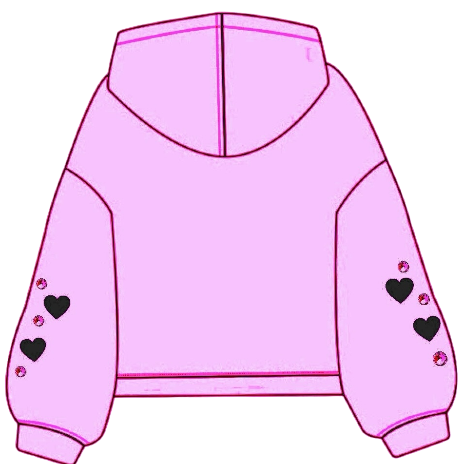 Sweetheart Zip-Up Hoodie (Pre-order)