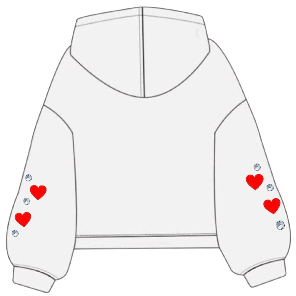 Sweetheart Zip-Up Hoodie (Pre-order)