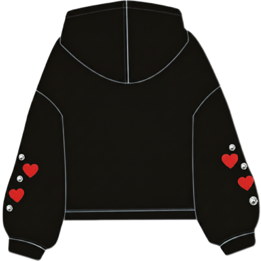 Sweetheart Zip-Up Hoodie (Pre-order)
