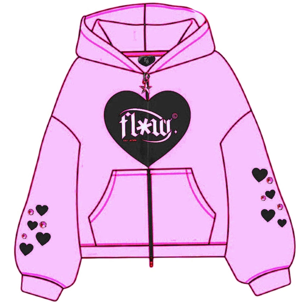 Sweetheart Zip-Up Hoodie (Pre-order)