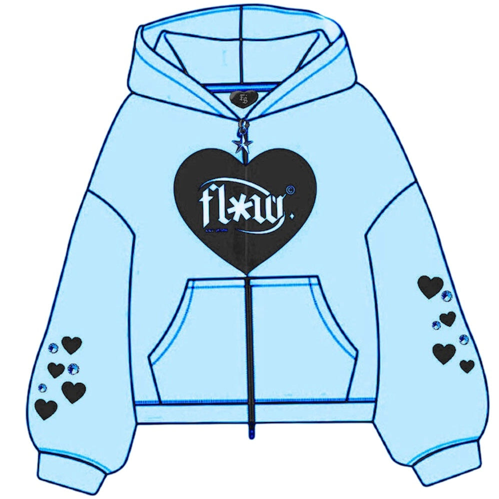 Sweetheart Zip-Up Hoodie (Pre-order)