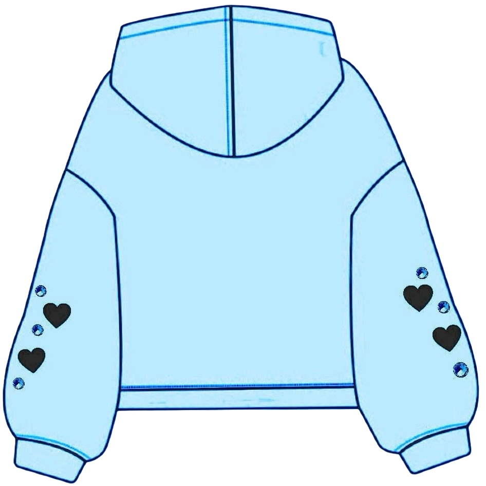 Sweetheart Zip-Up Hoodie (Pre-order)