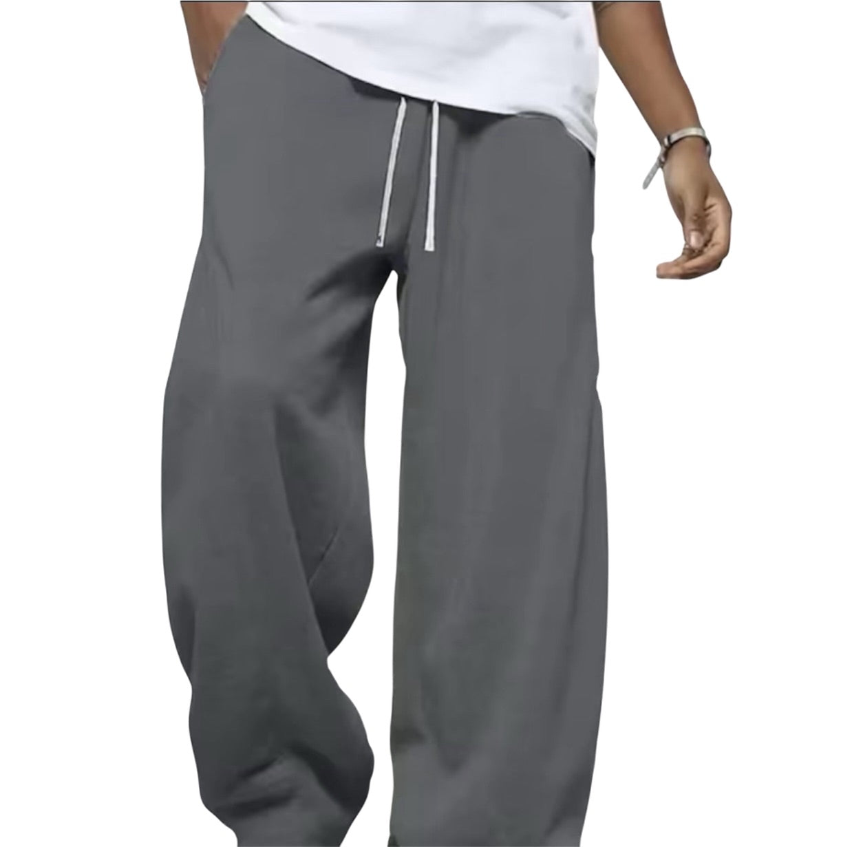 Flow Regular Fit Grey Bottoms